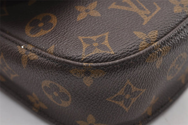 Authentic Louis Vuitton Monogram Saint Cloud MM M51243 Shoulder Cross Bag 4241I