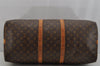 Authentic Louis Vuitton Monogram Keepall Bandouliere 55 M41414 Boston Bag 4242I