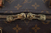 Authentic Louis Vuitton Monogram Keepall Bandouliere 55 M41414 Boston Bag 4242I
