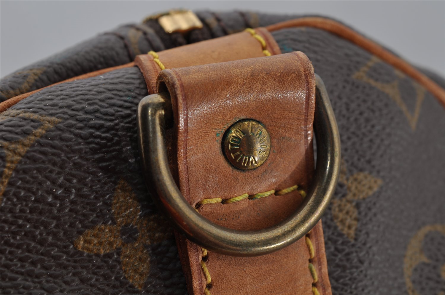 Authentic Louis Vuitton Monogram Keepall Bandouliere 55 M41414 Boston Bag 4242I