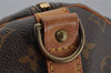 Authentic Louis Vuitton Monogram Keepall Bandouliere 55 M41414 Boston Bag 4242I