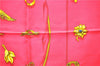 Authentic HERMES Carre 90 Scarf "Clips" Silk Red 4243D