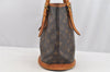 Authentic Louis Vuitton Monogram Bucket PM Shoulder Tote Bag M42238 Junk 4243I