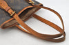 Authentic Louis Vuitton Monogram Bucket PM Shoulder Tote Bag M42238 Junk 4243I