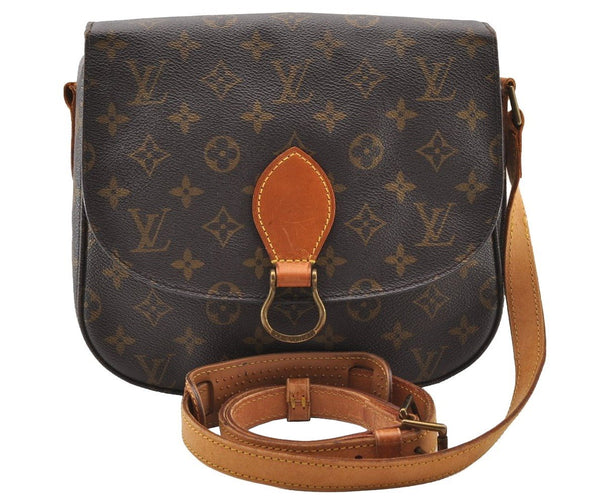 Authentic Louis Vuitton Monogram Saint Cloud GM M51242 Shoulder Bag Junk 4245I
