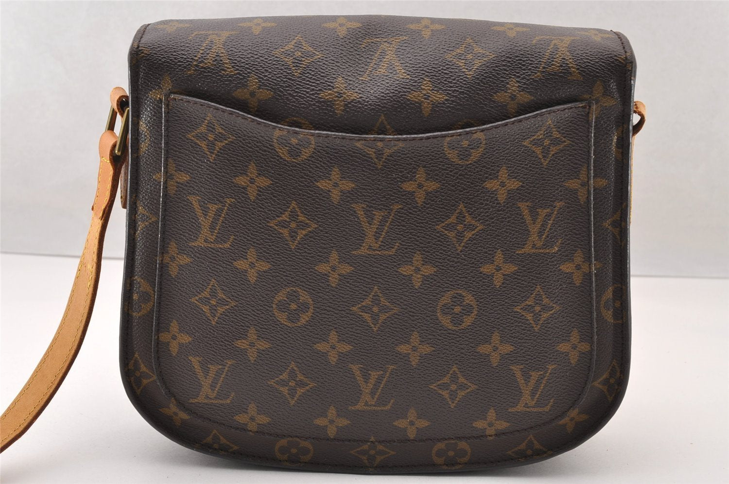 Authentic Louis Vuitton Monogram Saint Cloud GM M51242 Shoulder Bag Junk 4245I
