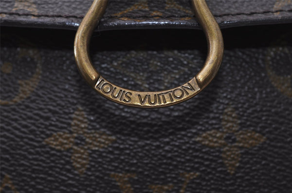 Authentic Louis Vuitton Monogram Saint Cloud GM M51242 Shoulder Bag Junk 4245I
