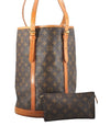 Authentic Louis Vuitton Monogram Bucket GM Shoulder Tote Bag M42236 Junk 4246I
