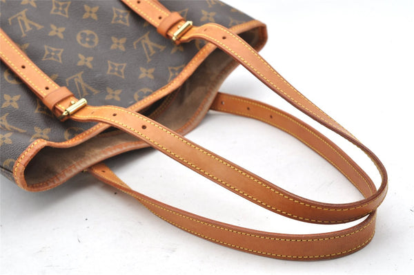 Authentic Louis Vuitton Monogram Bucket GM Shoulder Tote Bag M42236 Junk 4246I