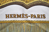 Authentic HERMES Carre 90 Scarf "Paste et Cavalerie" Silk Light Blue 4247E