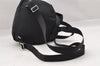 Authentic PRADA Vela Vintage Nylon Tessuto Leather Backpack B6677F Black 4248I