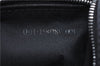 Authentic FENDI Zucca Mamma Baguette Shoulder Tote Bag Nylon Leather Black 4249C
