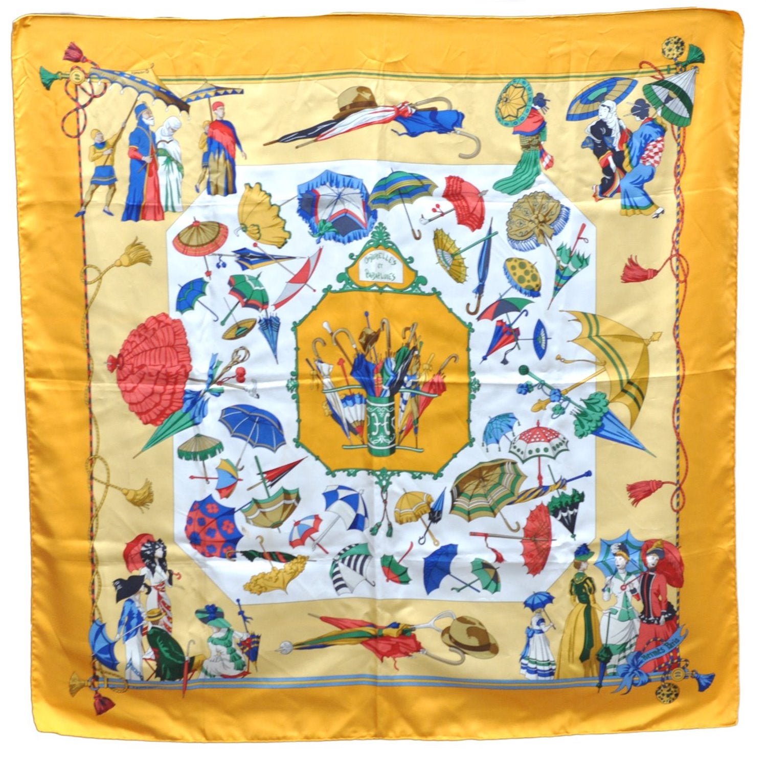 Authentic HERMES Carre 90 Scarf 