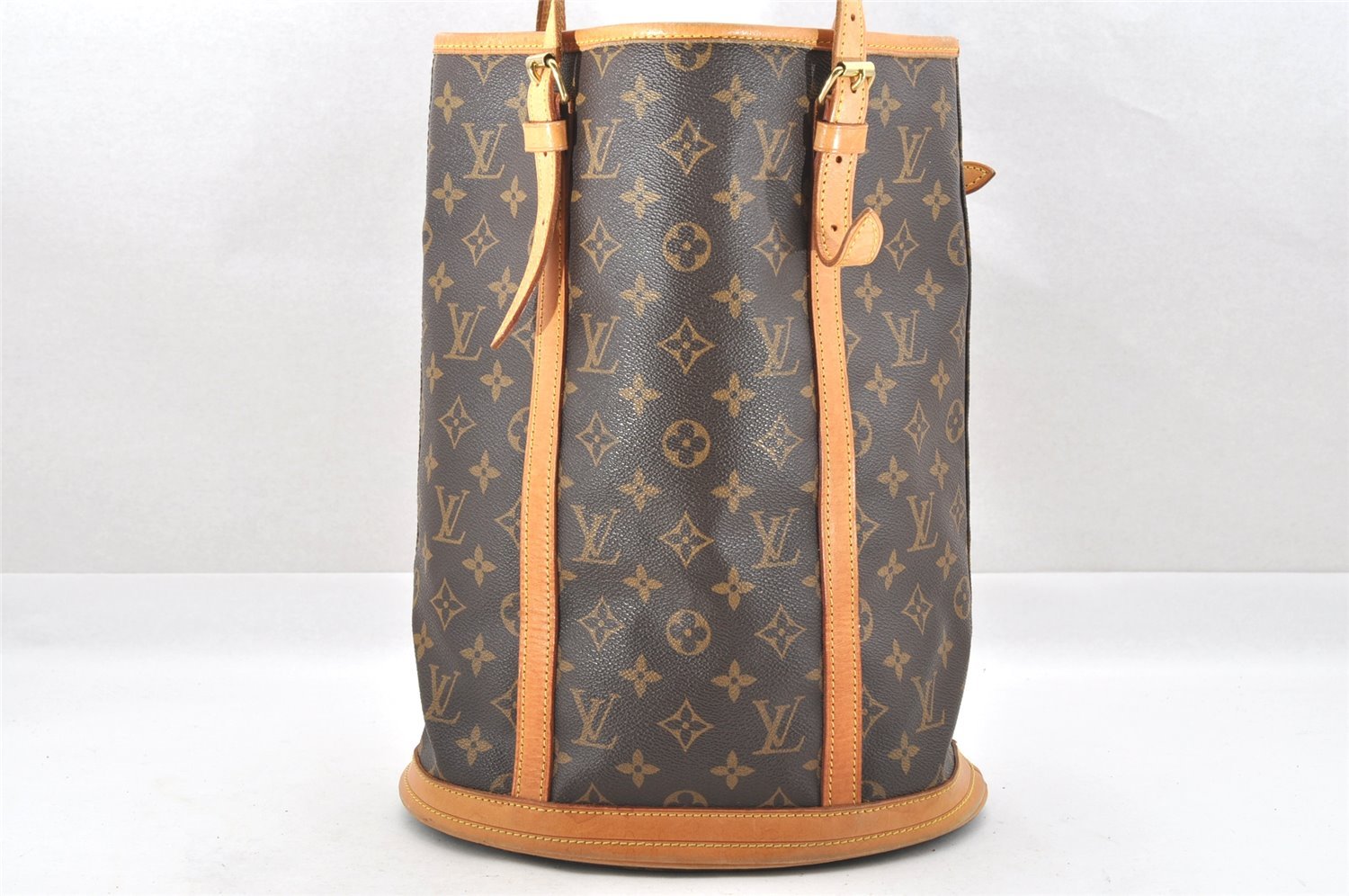 Authentic Louis Vuitton Monogram Bucket GM Shoulder Tote Bag M42236 LV 4251I