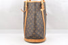 Authentic Louis Vuitton Monogram Bucket GM Shoulder Tote Bag M42236 LV 4251I