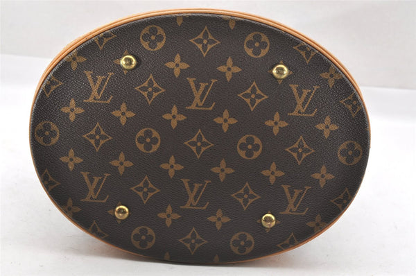 Authentic Louis Vuitton Monogram Bucket GM Shoulder Tote Bag M42236 LV 4251I