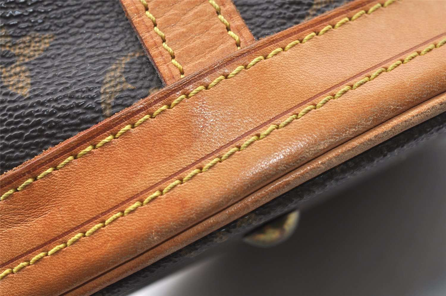 Authentic Louis Vuitton Monogram Bucket GM Shoulder Tote Bag M42236 LV 4251I