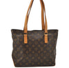 Authentic Louis Vuitton Monogram Cabas Piano Shoulder Tote Bag M51148 LV 4252F
