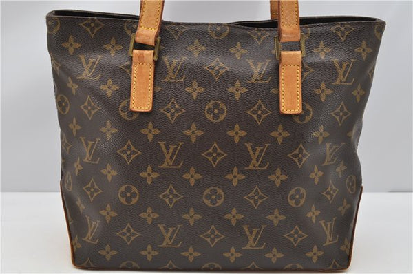 Authentic Louis Vuitton Monogram Cabas Piano Shoulder Tote Bag M51148 LV 4252F