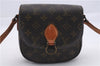Auth Louis Vuitton Monogram Saint Cloud PM Shoulder Cross Bag M51244 LV 4253D