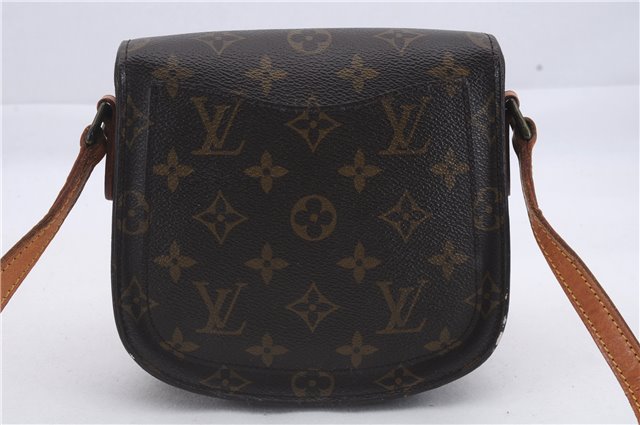 Auth Louis Vuitton Monogram Saint Cloud PM Shoulder Cross Bag M51244 LV 4253D