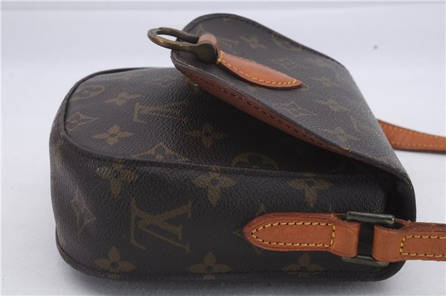 Auth Louis Vuitton Monogram Saint Cloud PM Shoulder Cross Bag M51244 LV 4253D