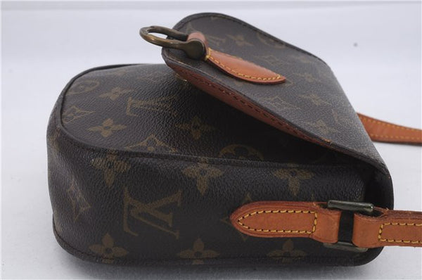Auth Louis Vuitton Monogram Saint Cloud PM Shoulder Cross Bag M51244 LV 4253D