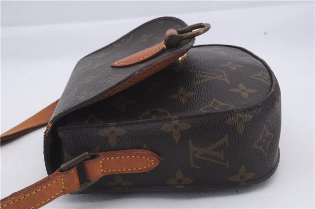 Auth Louis Vuitton Monogram Saint Cloud PM Shoulder Cross Bag M51244 LV 4253D