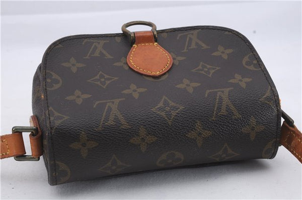 Auth Louis Vuitton Monogram Saint Cloud PM Shoulder Cross Bag M51244 LV 4253D