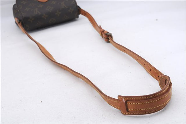 Auth Louis Vuitton Monogram Saint Cloud PM Shoulder Cross Bag M51244 LV 4253D