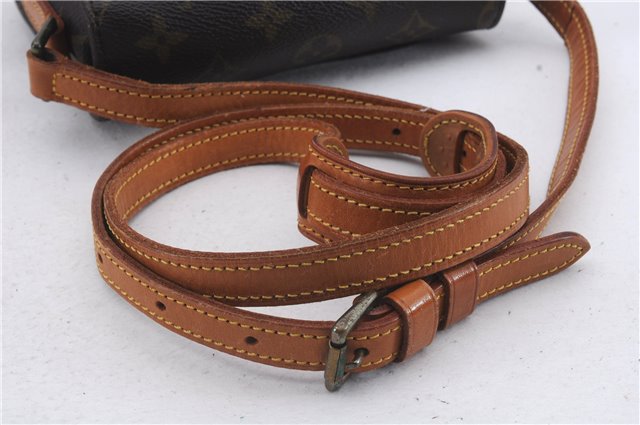 Auth Louis Vuitton Monogram Saint Cloud PM Shoulder Cross Bag M51244 LV 4253D