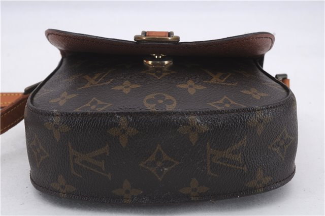 Auth Louis Vuitton Monogram Saint Cloud PM Shoulder Cross Bag M51244 LV 4253D
