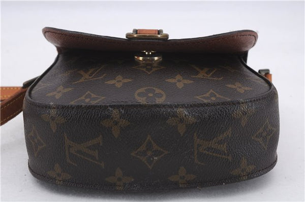 Auth Louis Vuitton Monogram Saint Cloud PM Shoulder Cross Bag M51244 LV 4253D