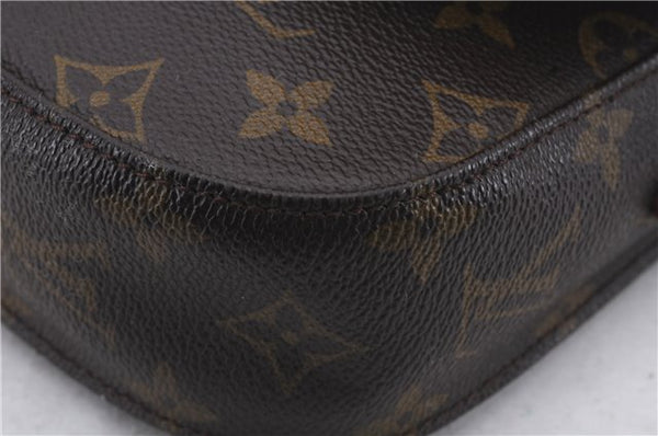 Auth Louis Vuitton Monogram Saint Cloud PM Shoulder Cross Bag M51244 LV 4253D