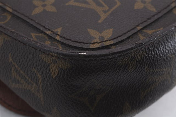 Auth Louis Vuitton Monogram Saint Cloud PM Shoulder Cross Bag M51244 LV 4253D