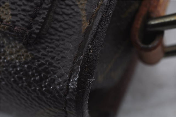 Auth Louis Vuitton Monogram Saint Cloud PM Shoulder Cross Bag M51244 LV 4253D