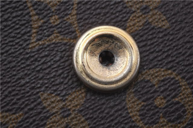 Auth Louis Vuitton Monogram Saint Cloud PM Shoulder Cross Bag M51244 LV 4253D