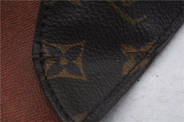 Auth Louis Vuitton Monogram Saint Cloud PM Shoulder Cross Bag M51244 LV 4253D