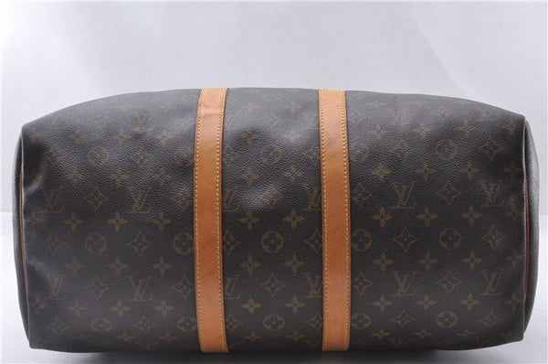 Authentic Louis Vuitton Monogram Keepall 45 Travel Boston Bag M41428 LV 4253F