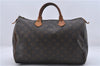 Authentic Louis Vuitton Monogram Speedy 35 Hand Boston Bag M41524 LV 4254D