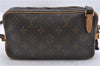 Auth Louis Vuitton Monogram Marly Bandouliere Shoulder Cross Bag M51828 LV 4255D