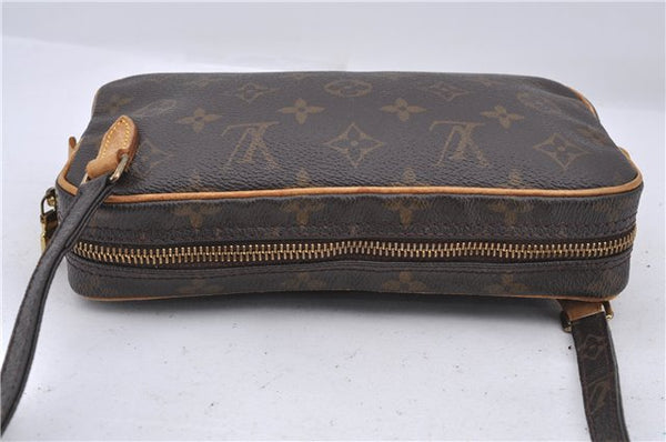 Auth Louis Vuitton Monogram Marly Bandouliere Shoulder Cross Bag M51828 LV 4255D