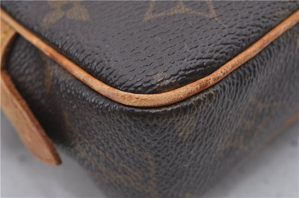 Auth Louis Vuitton Monogram Marly Bandouliere Shoulder Cross Bag M51828 LV 4255D