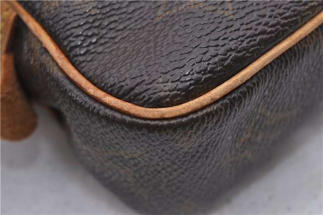 Auth Louis Vuitton Monogram Marly Bandouliere Shoulder Cross Bag M51828 LV 4255D