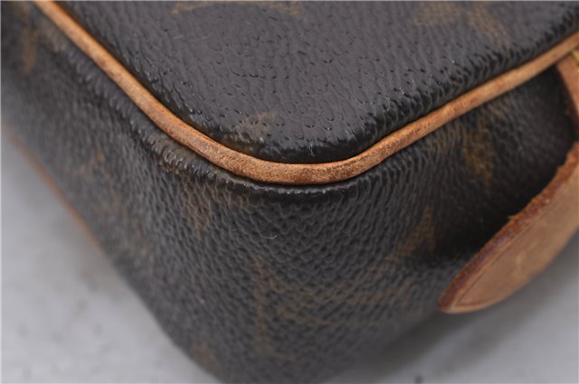 Auth Louis Vuitton Monogram Marly Bandouliere Shoulder Cross Bag M51828 LV 4255D