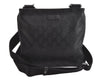 Authentic GUCCI GG Imprime Shoulder Cross Bag GG PVC Leather 201538 Black 4256I