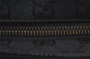 Authentic GUCCI GG Imprime Shoulder Cross Bag GG PVC Leather 201538 Black 4256I
