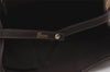 Authentic GUCCI Abbey Shoulder Tote Bag GG Canvas Leather 130736 Brown 4258I