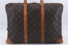 Auth Louis Vuitton Monogram Porte Documents Voyage Briefcase M53361 Junk 4259D