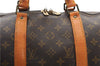 Authentic Louis Vuitton Monogram Keepall Bandouliere 50 M41416 Boston Bag 4260F